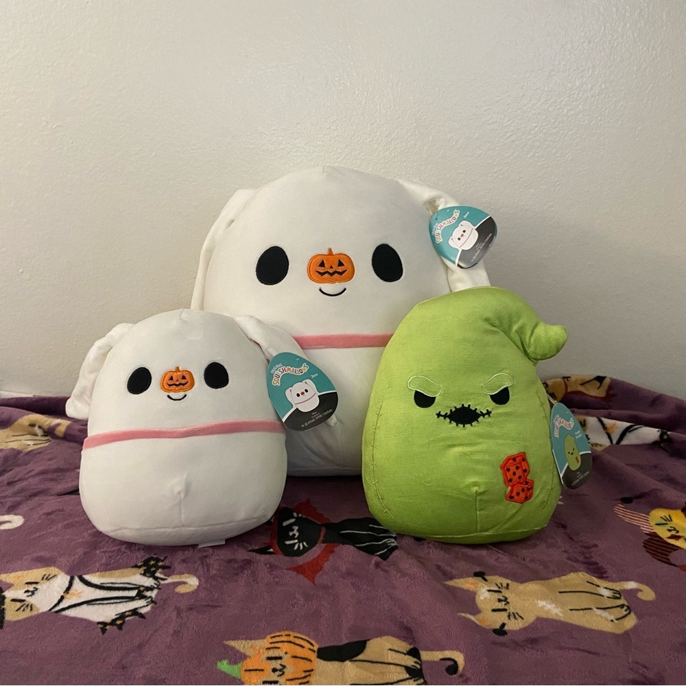 Nightmare Before Christmas Zero Oogie Boogie Squishmallow